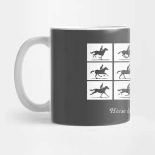 Horse in Motion (white) Mug